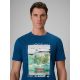 4. Men's regular printed T-shirt 4F 4FRSS26TTSHM4304-46S