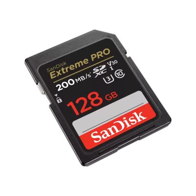 6. SANDISK EXTREME PRO SDXC 128GB 200/90 MB/s A2
