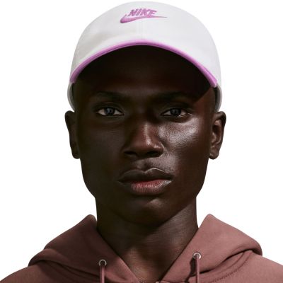 5. Nike Club Cap White and Pink FB5368 103