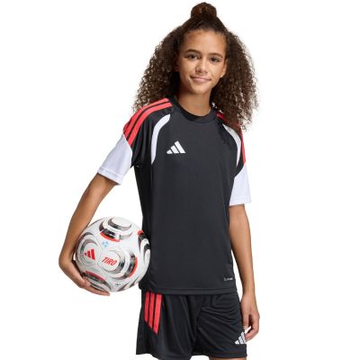 8. adidas Tiro 26 League Jersey for kids black and red KB1326