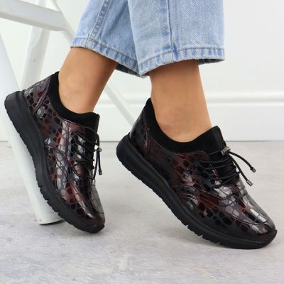 3. Filippo W DP7117 PAW646B patent leather shoes