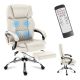 7. Boss 6.0 Beige Swivel Chair