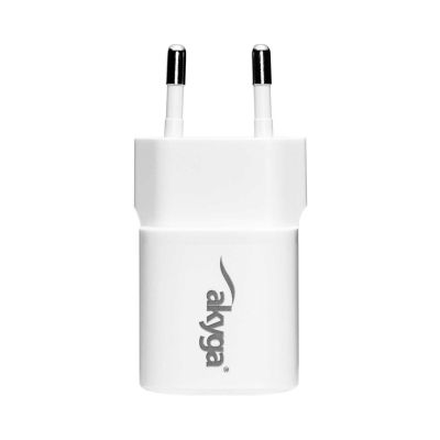 4. AKYGA 25W USB-C PD GAN WALL CHARGER 5-12V / 2.08-3A WHITE AK-CH-22