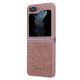 6. Guess Glitter Script case for Samsung Galaxy Z Flip 5 - pink