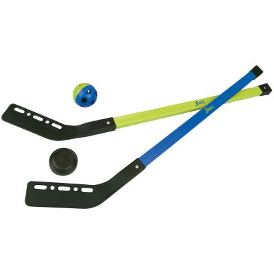 STREET FLOORBALL SET 2 STICKS BALL AND PUCK