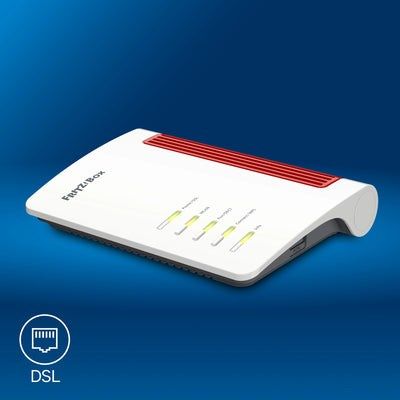 3. Box 7630 Wireless Router 2.5 Gigabit Ethernet Dual-band (2.4 GHz/5 GHz) White, Red