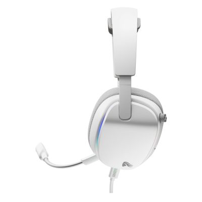 29. Glorious Gaming Glorious GHS Eternal RGB – RGB Stereo Gaming Headphones for PC, PS5, PS4, Switch – Custom-Tuned Drivers, Detachable Microphone, USB-C – Durable, 24/7 Comfort – White