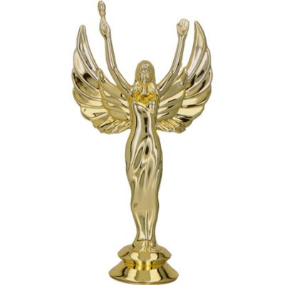 2. Gold plastic figurine
