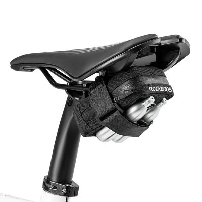 3. Rockbros bicycle saddle bag black 0.35l