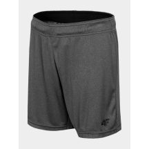 Boys' training shorts 4F HJL22-JSKMTR001