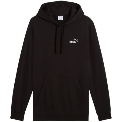Men's Puma ESS 2 Color Small No. 1 Logo Hoodie Black 684719 01