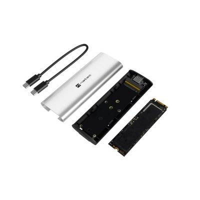 NATEC SSD CASE RHINO M.2 NVME LITE USB-C 3.2