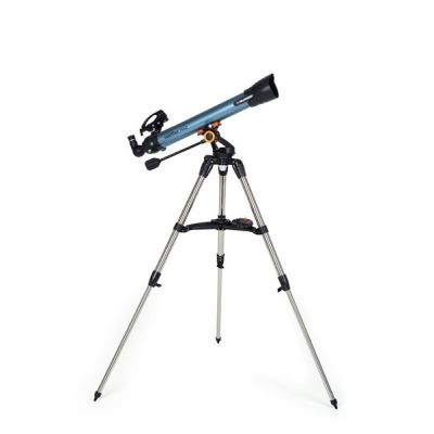 13. Celestron Inspire 70AZ 35x Scope Black, Blue