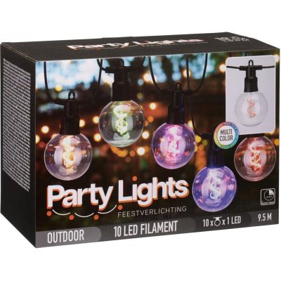 8. GARDEN GARLAND PARTY LIGHT 10LED G80 MULTICOLOR