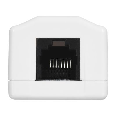 3. Lanberg OU6-0001-W surface-mounted socket (RJ-45; cat. 6; UTP; white)