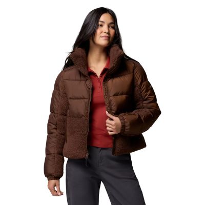 4. Columbia Leadbetter Point II Sherpa Hybrid 2085602256 Brown L