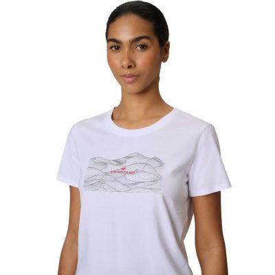 4. Women's T-shirt 4F F2785 white 4FWSS26TTSHF2785 10S