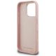 7. Karl Lagerfeld FW Grained Signature Logo iPhone 16 Pro Case - Pink