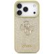 3. Guess Fixed Glitter Big 4G case for iPhone 17 Pro - gold