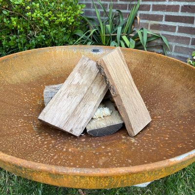 9. Heat garden fireplace Ø80 FB.007R rusty