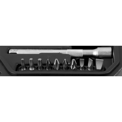 6. Set of pass-through sockets 1/4" + 3/8", 46 pcs.