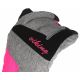 3. Viking Ronda Ski Lady women's ski gloves with adjustable drawstring, insulated, gray-pink (113/20/5473/46)