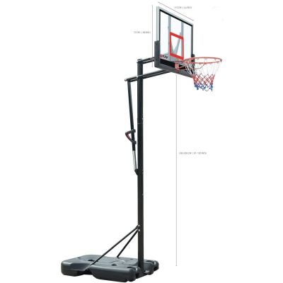 2. PURE 2 IMPROVE ADJUSTABLE BASKETBALL SET 2.30-3.05M