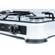 7. PROMIS KG400S GAS STOVE, 4-BURNER, SILVER