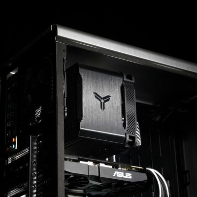 9. Jonsbo HX6250 Processor Radiator 14 cm Black 1 pc.