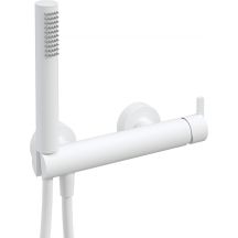Shower faucet with shower set