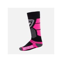 ROSSIGNOL L3 Jr Premium Wool Ski Socks Pink