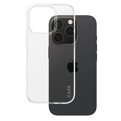 2. CARE by PanzerGlass X-Ray Soft Basic Case iPhone 16 Pro 6.3" Clear/Transparent 1442