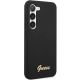 4. Guess GUHCS23SSLSMK S23 S911 black/black hardcase Silicone Vintage Gold Logo