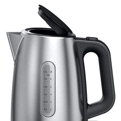 2. Braun PurShine WK102AI-WK1500BK Electric Kettle 1.7 L 2200 W Black, Stainless Steel