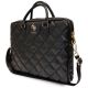 2. Guess 4G Quilted bag for a 16" laptop - black