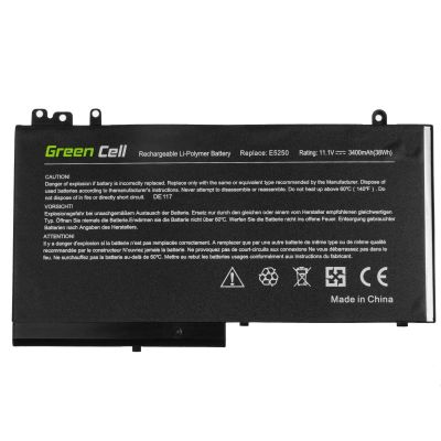 7. GREEN CELL BATTERY DE117 RYXXH FOR DELL LATITUDE 12 5250 E5250 14 E5450 15 E5550 11 3150 3160 2900MAH 10.8V/11.1V