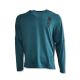 Air Jordan Zion Longsleeve Shooting Shirt Dark Teal Green/Black/Black - DJ5871-393