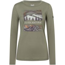 Women’s Long-Sleeve Shirt SUPER.NATURAL W Great Bear River LS, green