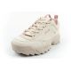 3. Fila Disruptor women's shoes sports sneakers fashionable beige comfortable