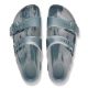3. Birkenstock women's ARIZONA EVA 1031331 BASALT GRAY/STONE COIN MULTI flip-flops (narrow width)