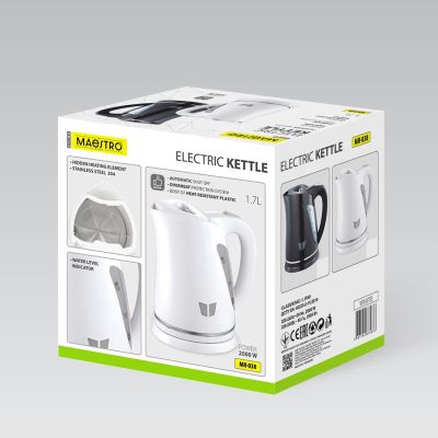 3. Electric kettle 1.7l 2000W MR-038-WHITE MAESTRO