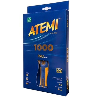 4. Atemi 1000 table tennis racket