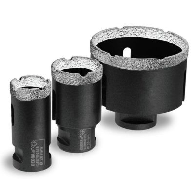Vacuum Brazed Diamond Crown Set 28, 35, 68mm 3 pcs.