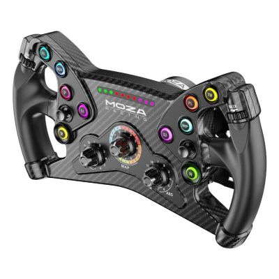 4. Moza Racing RS047 Game Controller Black PC Steering Wheel