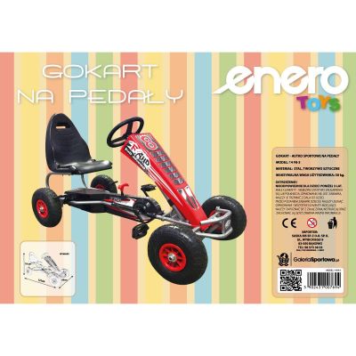 26. ENERO 14 RED PEDAL CAR GO KART