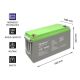 4. QOLTEC DEEP CYCLE GEL BATTERY | 12V | 150AH