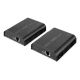 HDMI 4K/60Hz twisted pair extender with USB 2.0 KVM over IP 1G or up to 120m/200m, max. 253 receivers, touchscreen - set