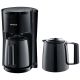 2. SEVERIN KA 9307 coffee machine with 2 thermoses 1000W black