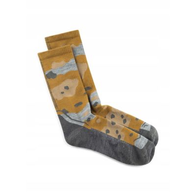 2. Buff MERINO LIGHTWEIGHT CREW SOCK LWC2 UMBER KHAKI L socks