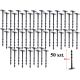 37. PINS, HEADS, PEGS FOR AGRO-TEXTILE HARPOON PEG HEIGHT 20CM 50 PCS